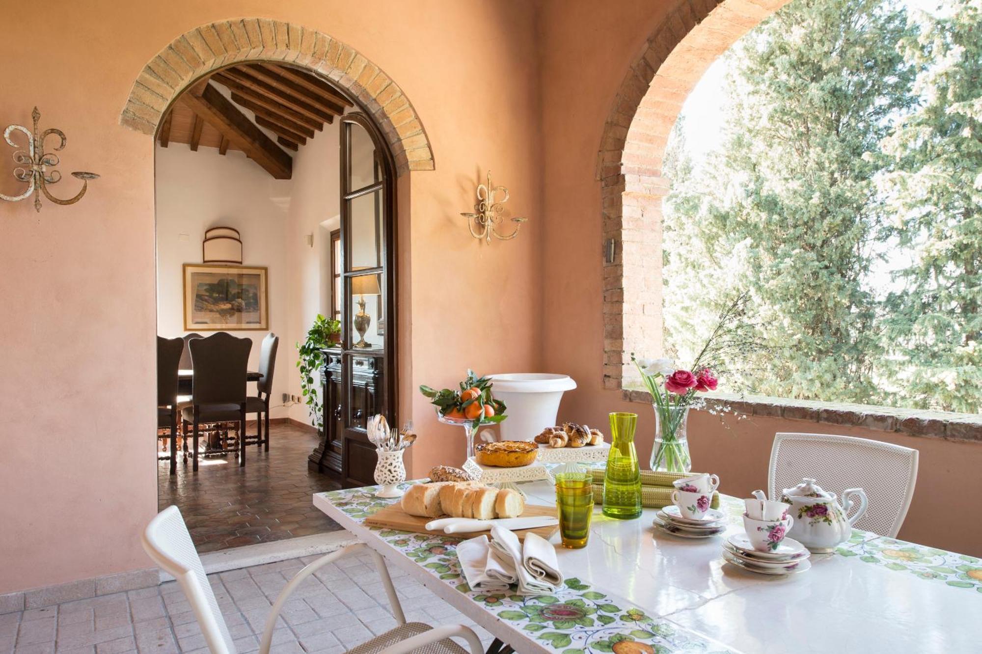 Villa Il Giardinello Montalcino Bagian luar foto