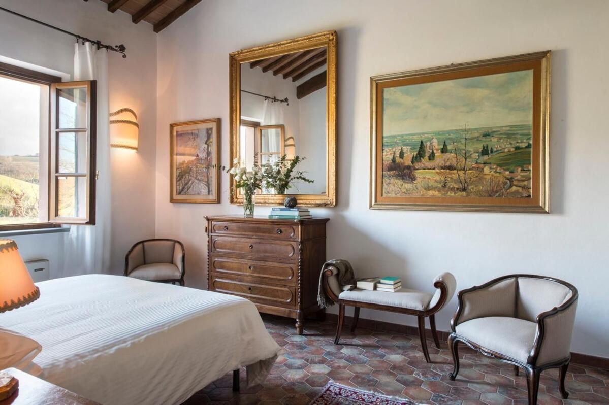 Villa Il Giardinello Montalcino Bagian luar foto