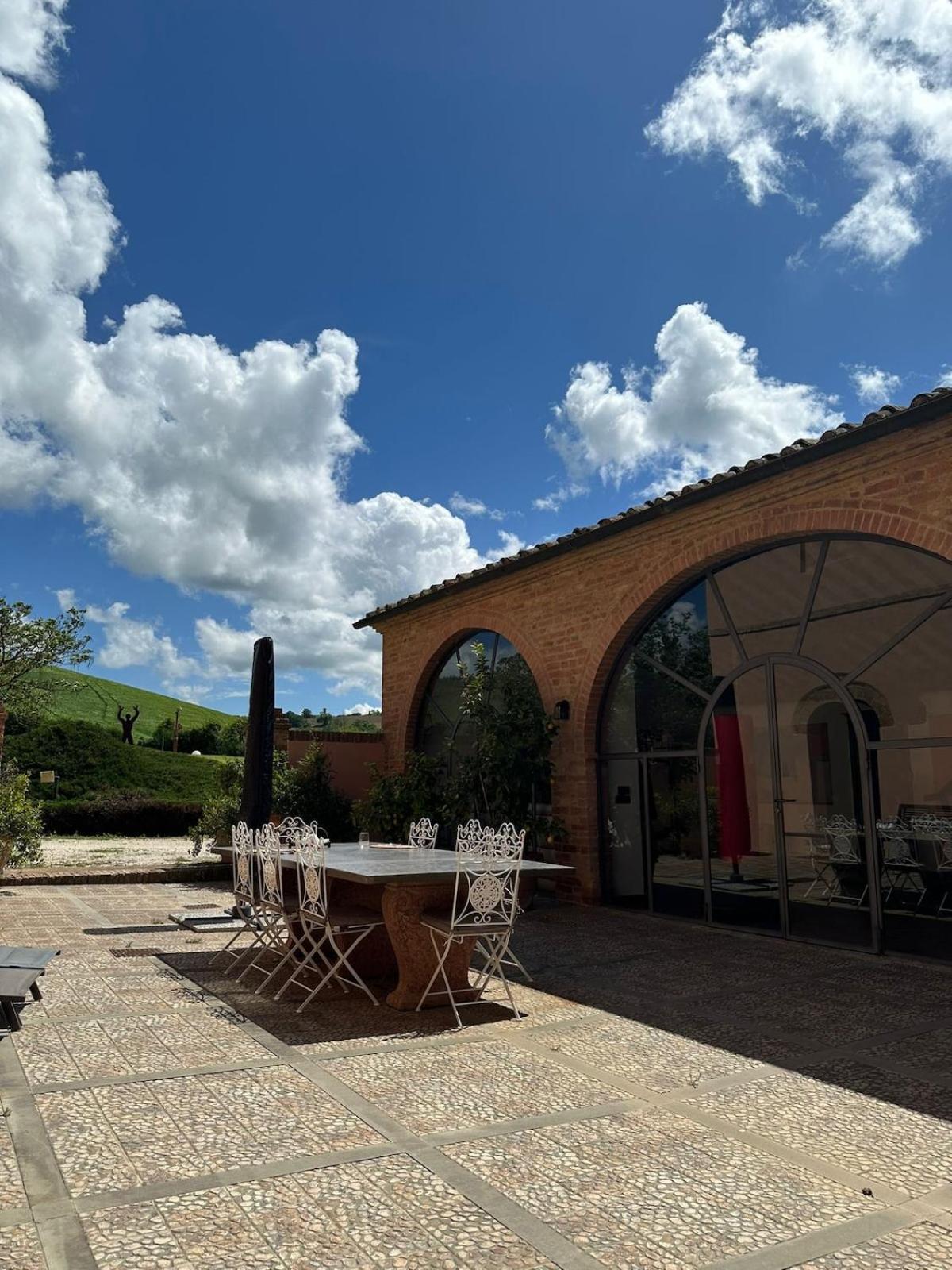 Villa Il Giardinello Montalcino Bagian luar foto