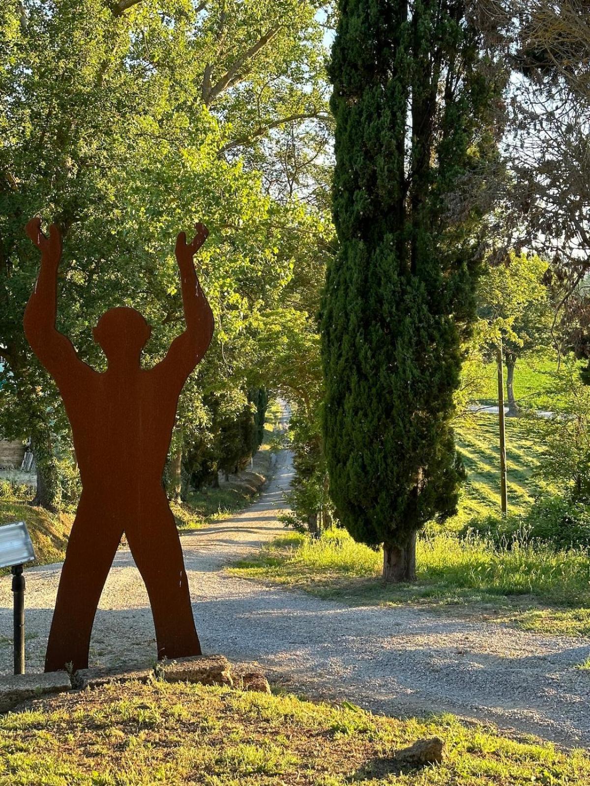 Villa Il Giardinello Montalcino Bagian luar foto