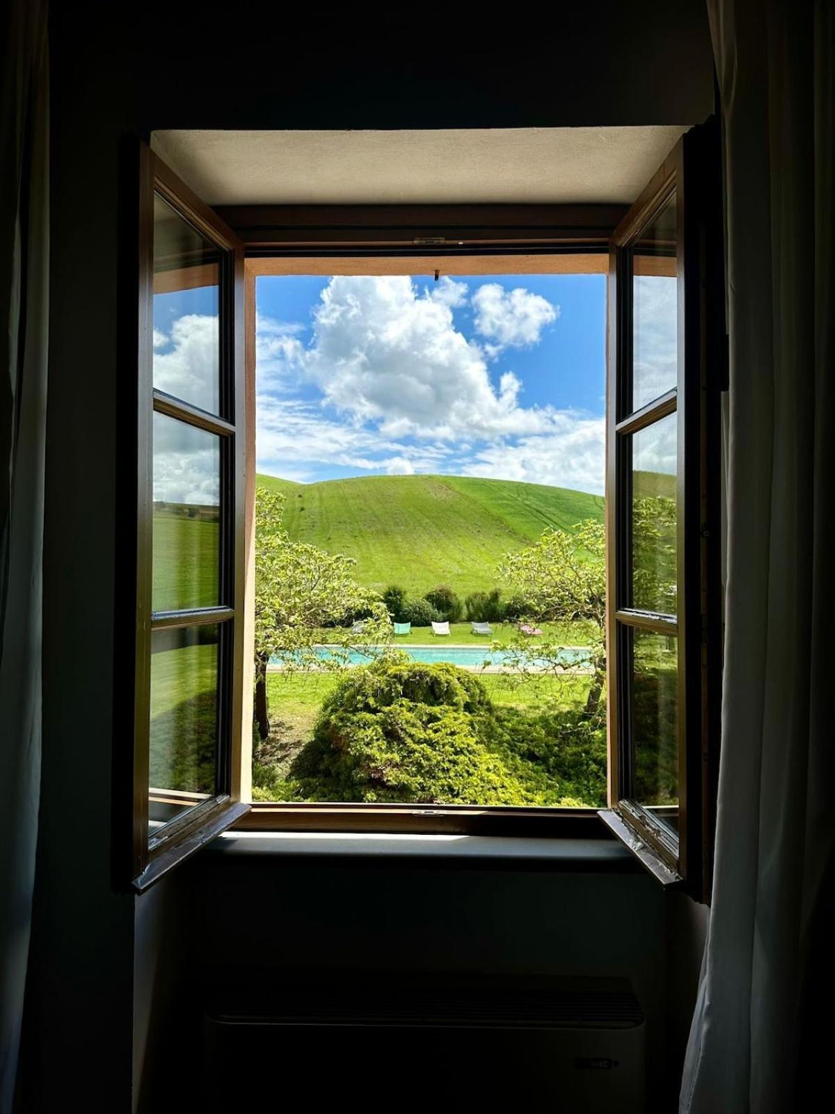 Villa Il Giardinello Montalcino Bagian luar foto
