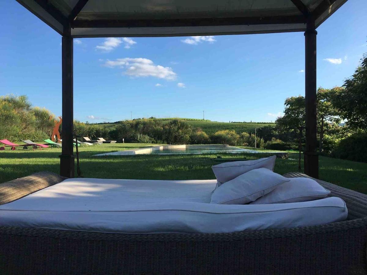Villa Il Giardinello Montalcino Bagian luar foto