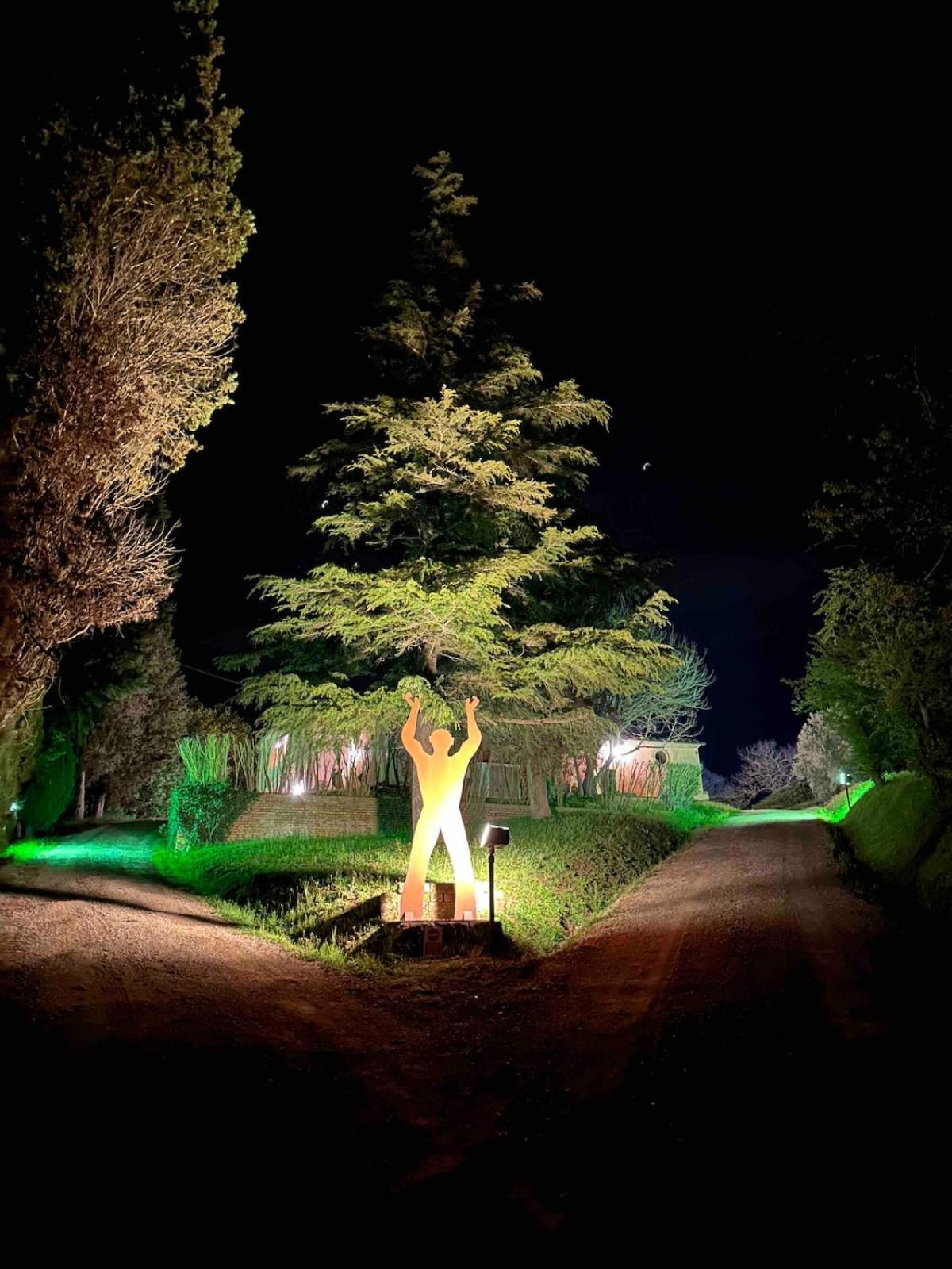 Villa Il Giardinello Montalcino Bagian luar foto