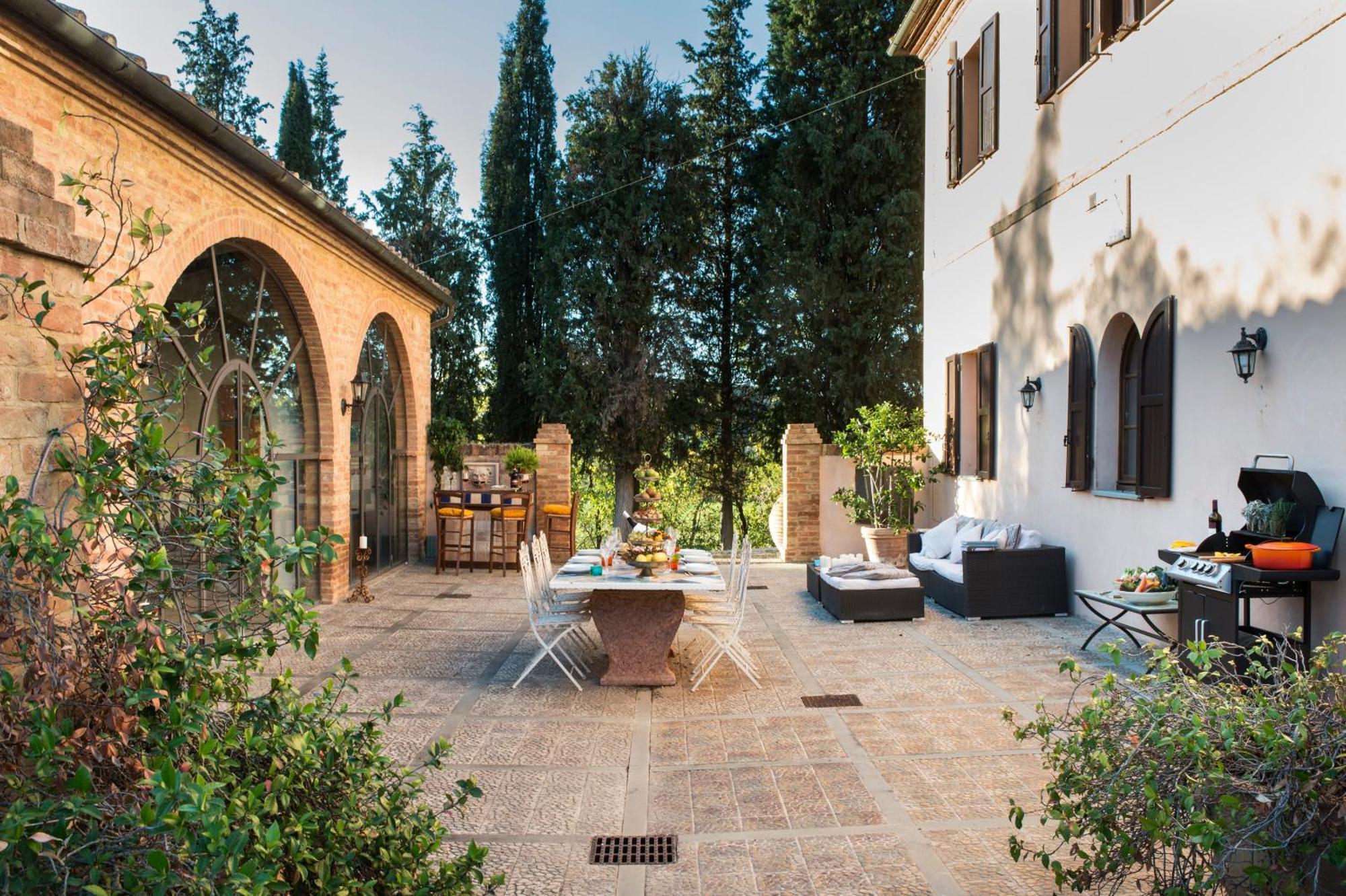 Villa Il Giardinello Montalcino Bagian luar foto