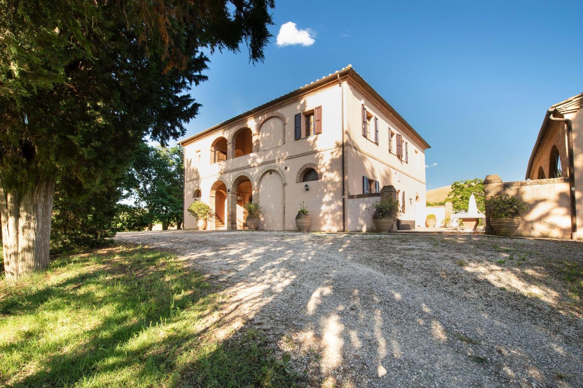 Villa Il Giardinello Montalcino Bagian luar foto