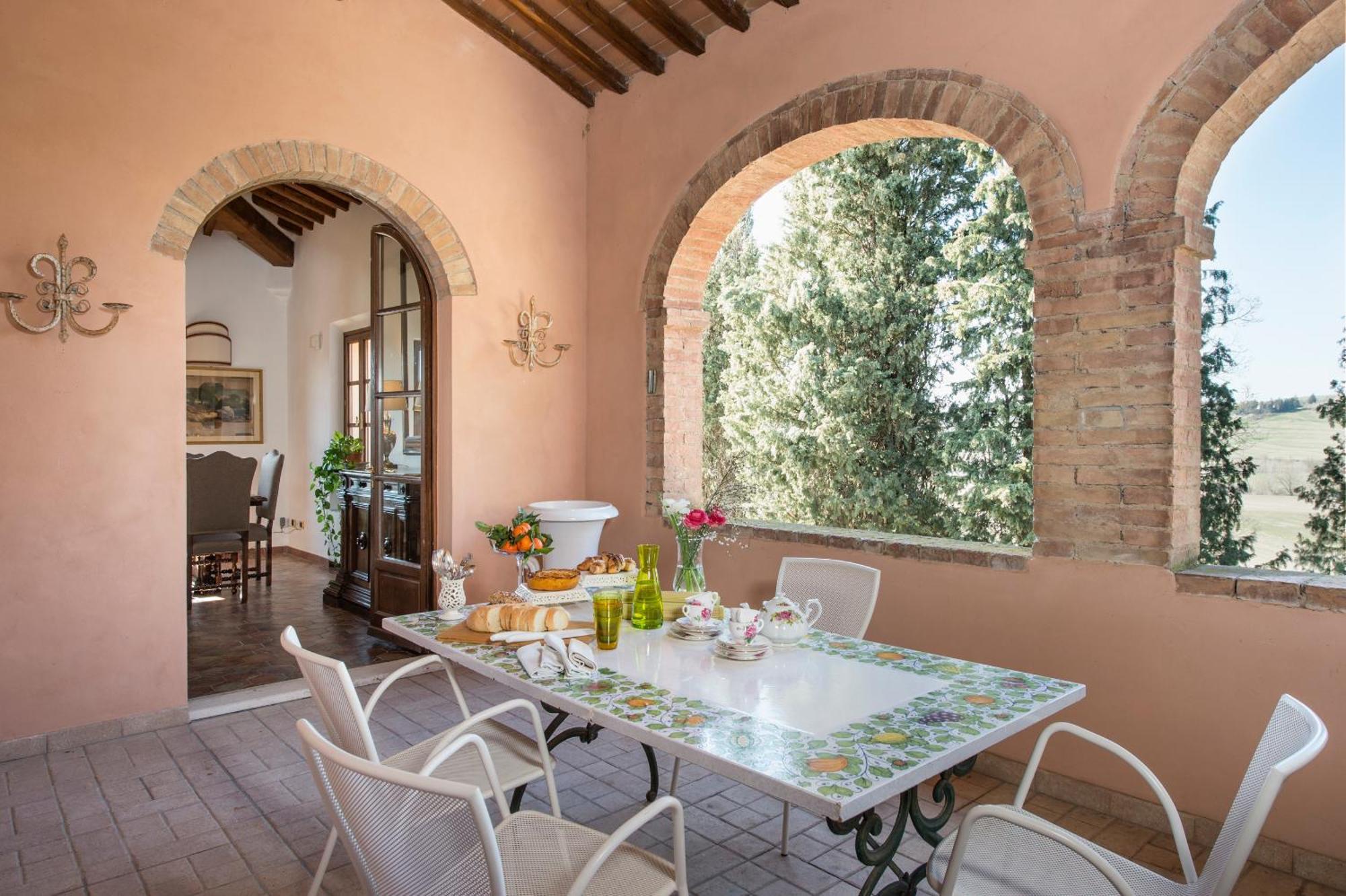 Villa Il Giardinello Montalcino Bagian luar foto