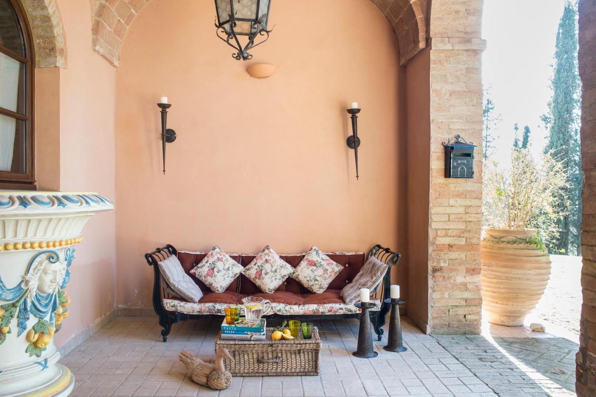 Villa Il Giardinello Montalcino Bagian luar foto