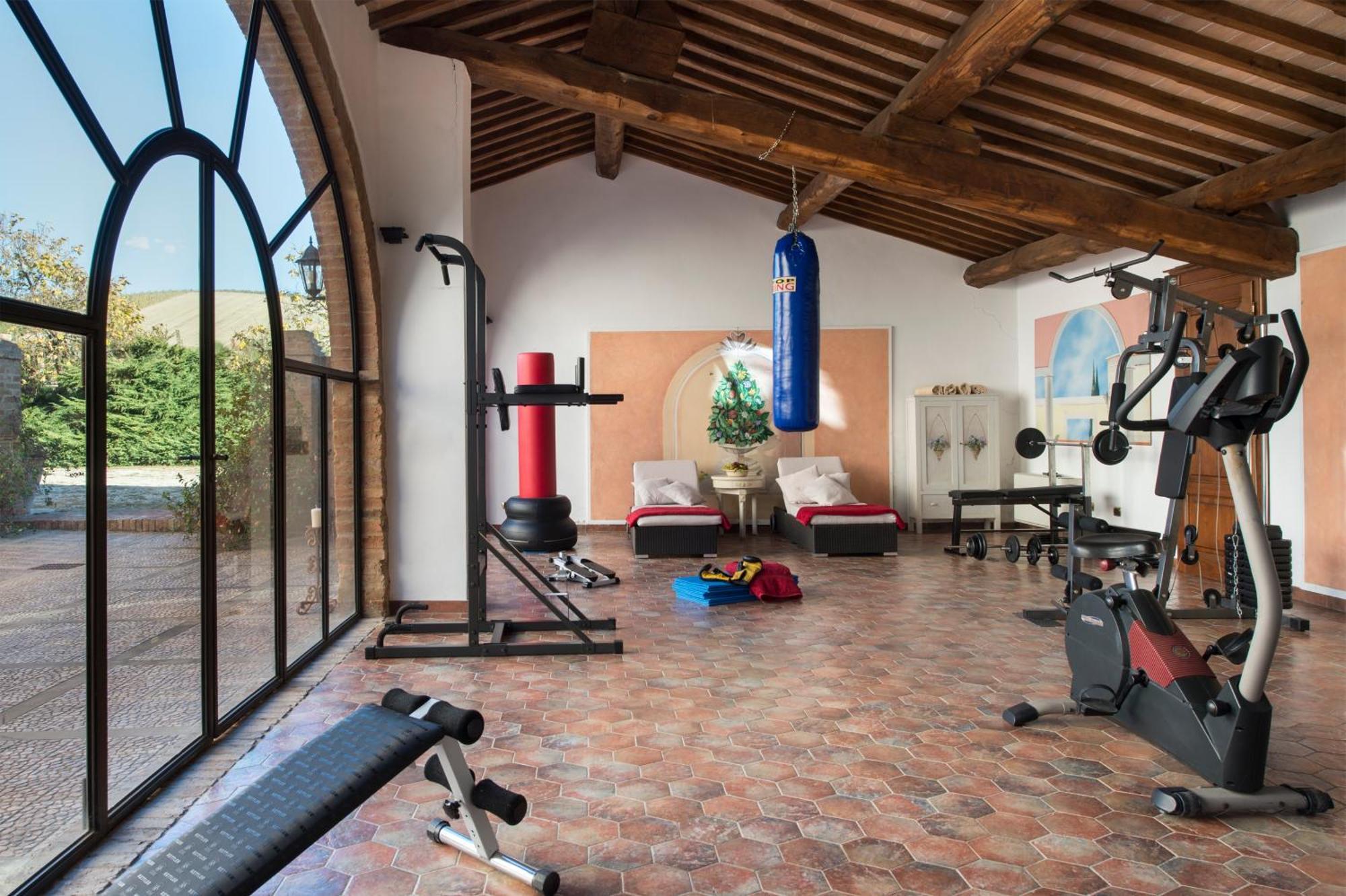 Villa Il Giardinello Montalcino Bagian luar foto