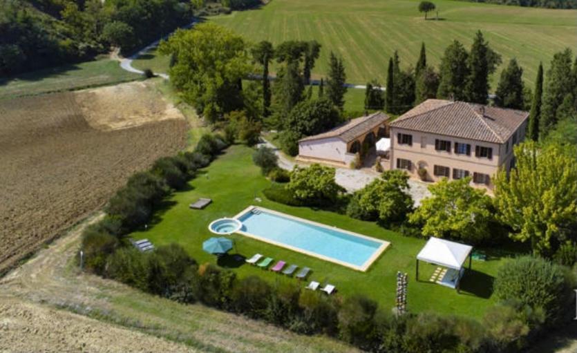 Villa Il Giardinello Montalcino Bagian luar foto
