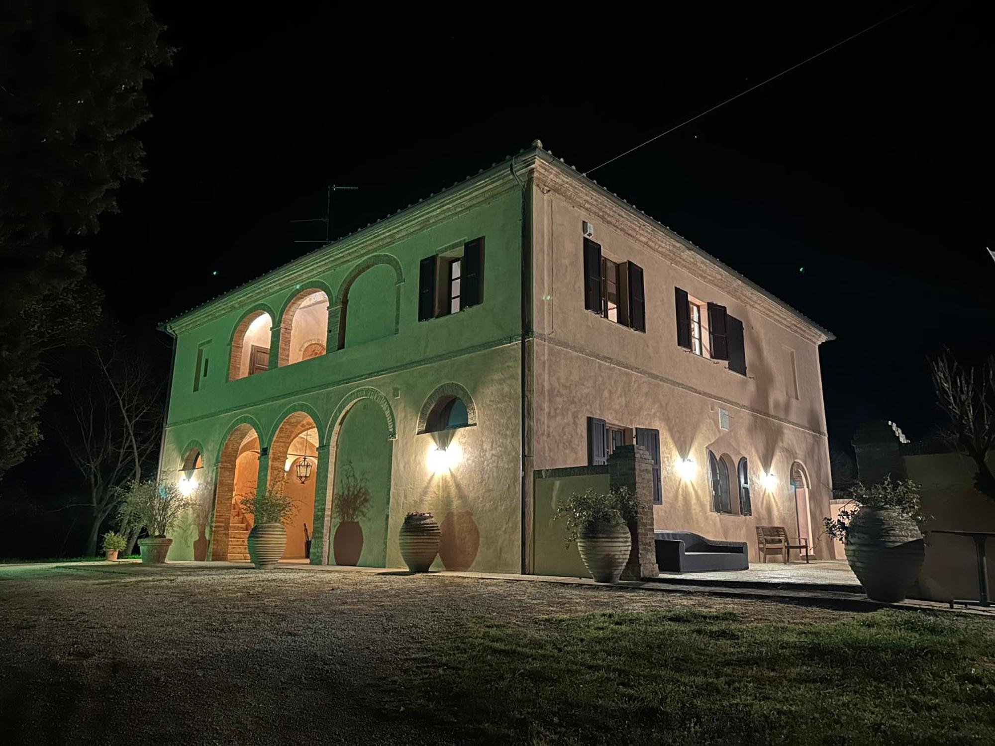 Villa Il Giardinello Montalcino Bagian luar foto