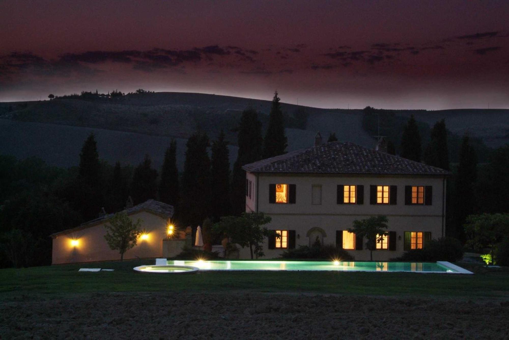 Villa Il Giardinello Montalcino Bagian luar foto